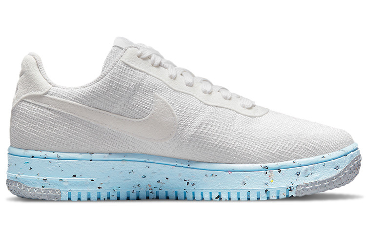 【代購】Nike Air Force 1 Low Crater Flyknit White Ice Blue Women's