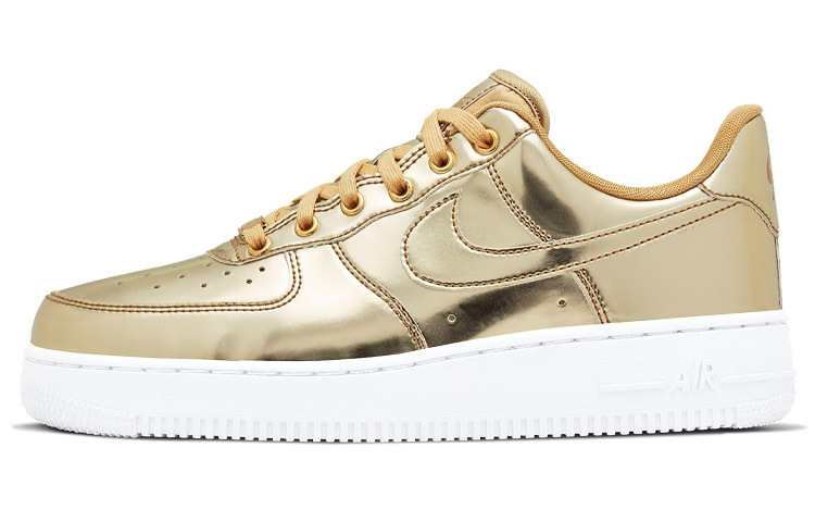 【代購】Nike Air Force 1 Low Metallic Gold Women's