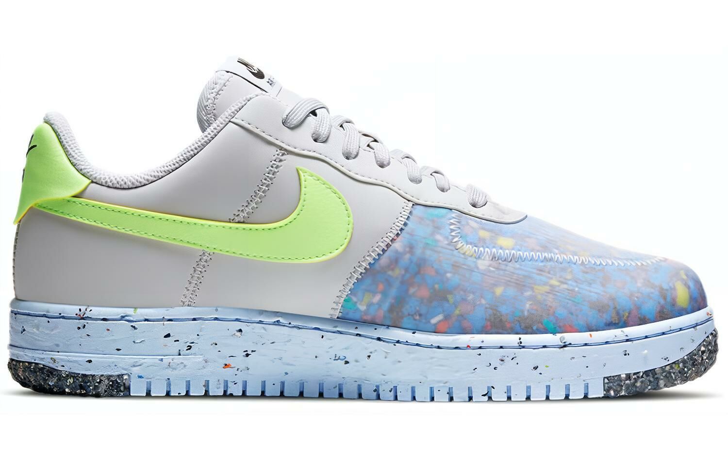 【代購】Nike Air Force 1 Crater Pure Platinum Barely Volt