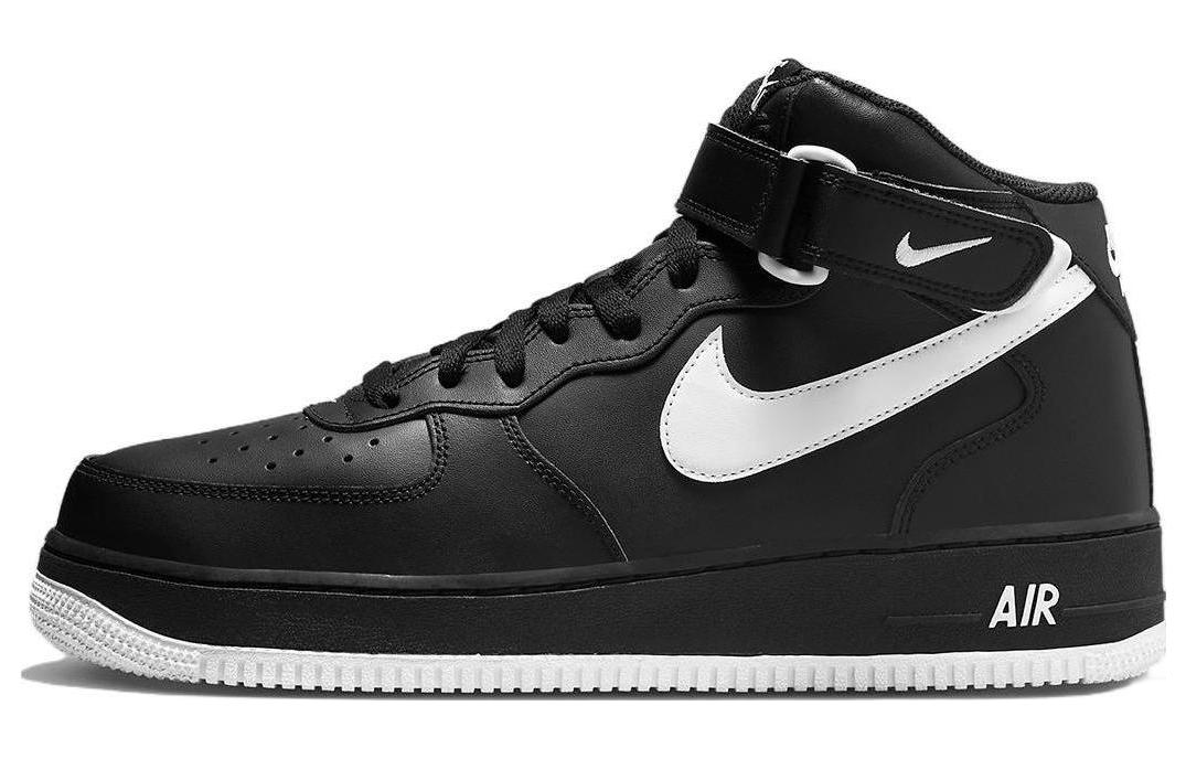 【代購】Nike Air Force 1 Mid '07 Black White Sole