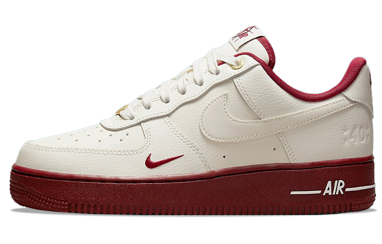 【代購】Nike Air Force 1 Low '07 Se 40th Anniversary Edition Sail Team Red Women's
