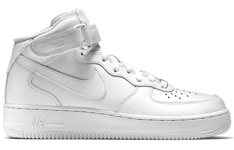 【代購】Nike Air Force 1 Mid 07 Leather 'Triple White' Women's