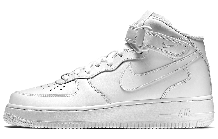 【代購】Nike Air Force 1 Mid 07 Leather 'Triple White' Women's