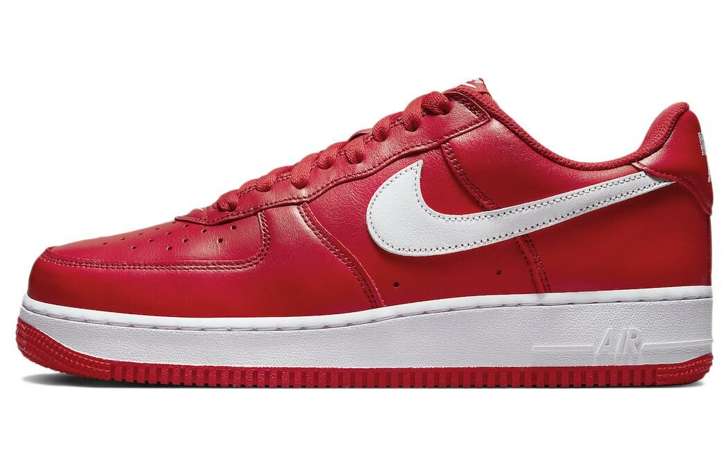 【代購】Nike Air Force 1 Low Retro Qs Color Of The Month University Red White
