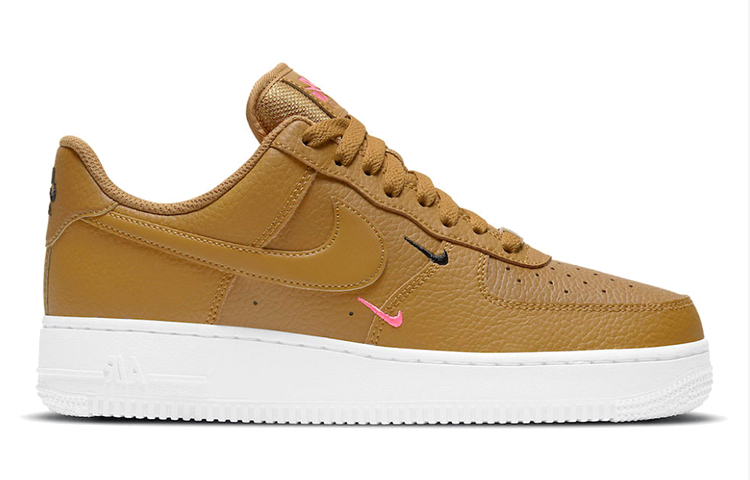 【代購】Nike Air Force 1 Low '07 Essential Wheat Mini Swoosh Women's