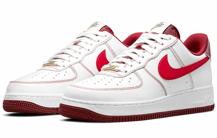 【代購】Nike Air Force 1 Low '07 First Use White Team Red