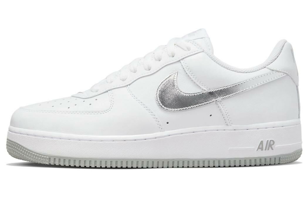 【代購】Nike Air Force 1 '07 Low Color Of The Month White Metallic Silver