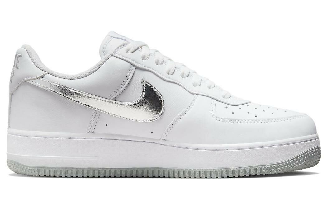 【代購】Nike Air Force 1 '07 Low Color Of The Month White Metallic Silver