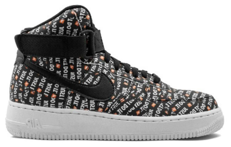 【代購】Nike Air Force 1 High Just Do It Pack Black Women's