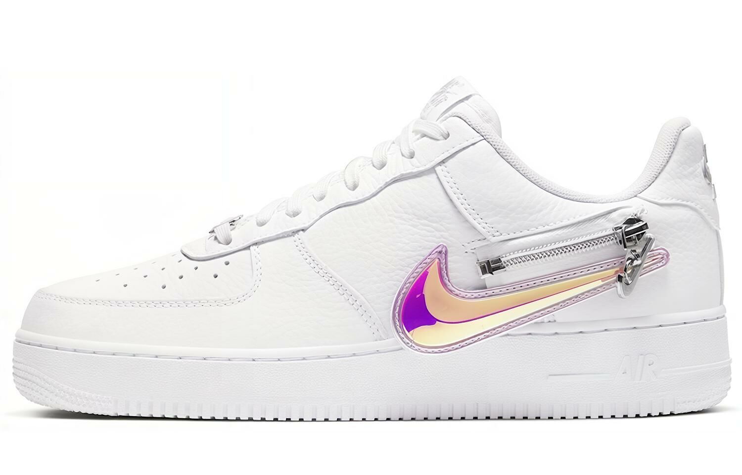 【代購】Nike Air Force 1 Low Zip Swoosh White