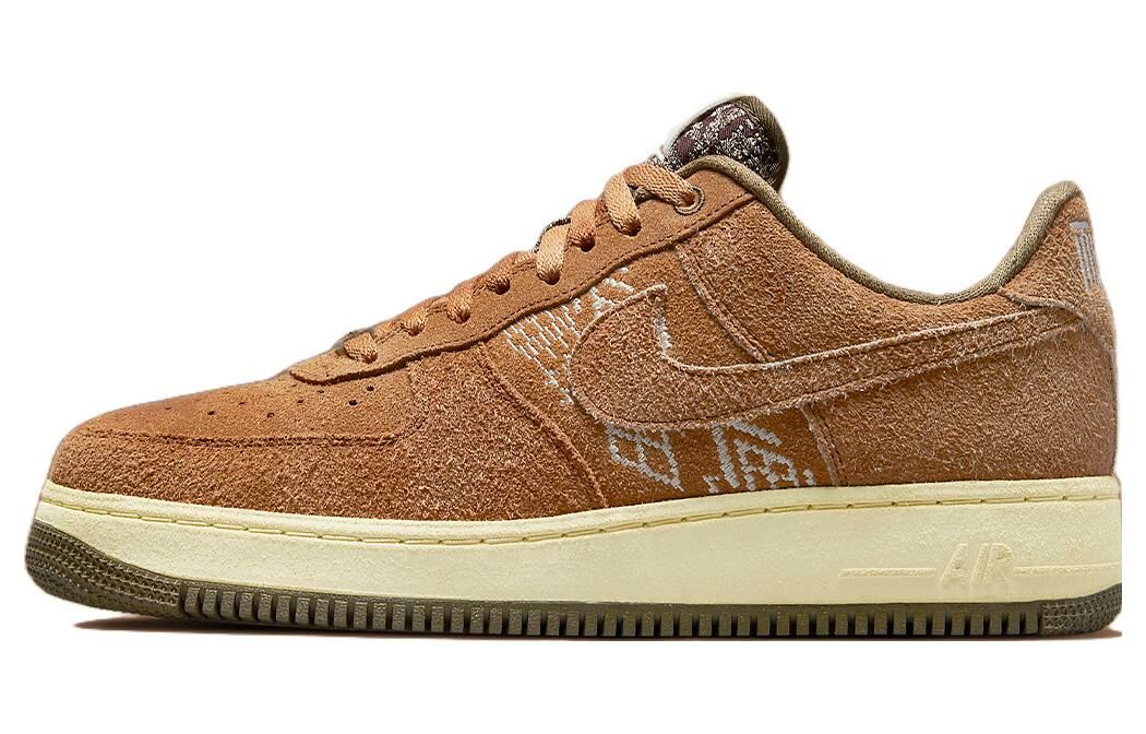 【代購】Nike Air Force 1 Low '07 Prm NAI KE Brown