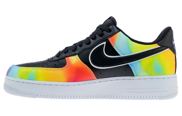 【代購】Nike Air Force 1 Low Tie Dye Black