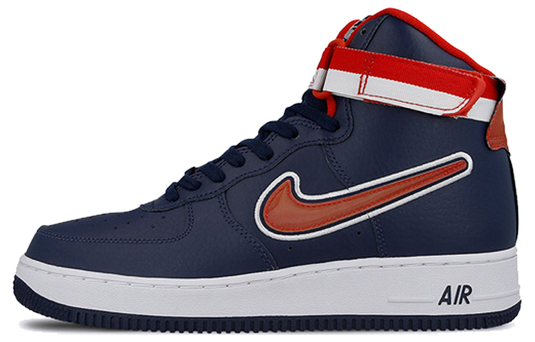 【代購】Nike Air Force 1 High Sport Nba Midnight Navy University Red