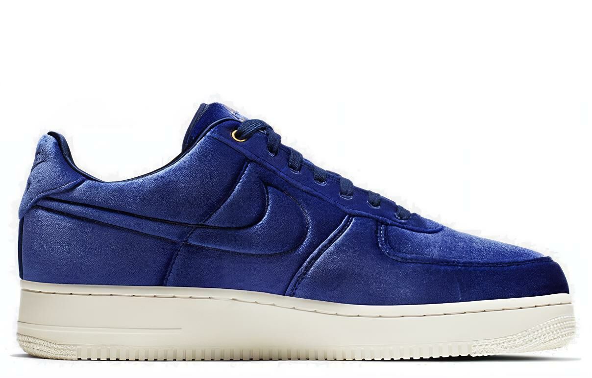 【代購】Nike Air Force 1 Low Premium 3 Velour Blue Void