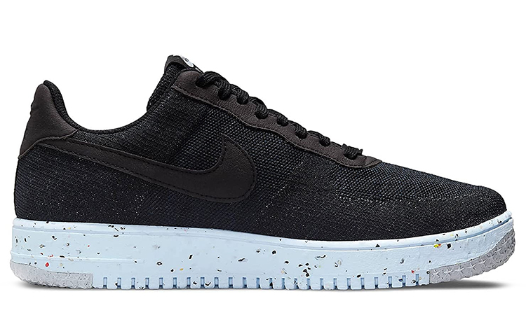 【代購】Nike Air Force 1 Low Crater Flyknit Black Chambray Blue