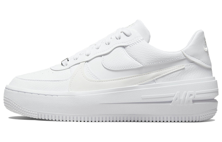 【代購】Nike Air Force 1 PLT.AF.ORM Triple White Women's