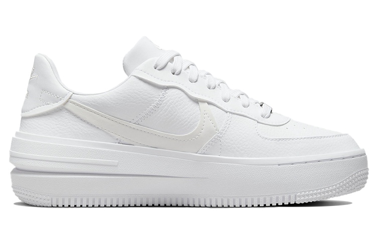 【代購】Nike Air Force 1 PLT.AF.ORM Triple White Women's