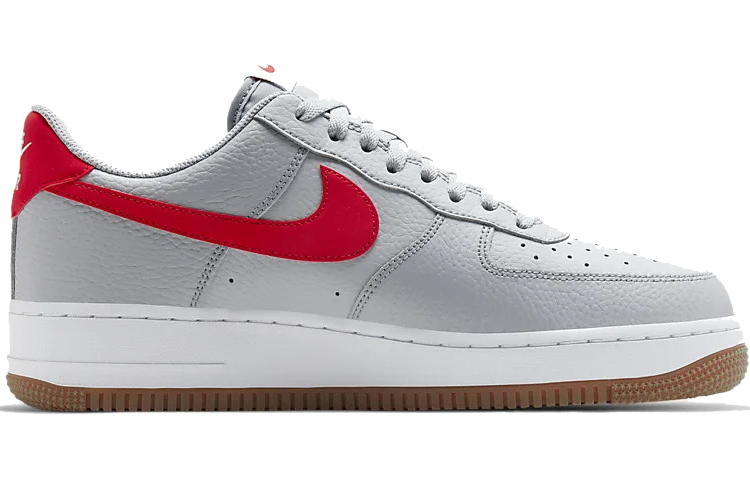 【代購】Nike Air Force 1 Low '07 Wolf Grey University Red