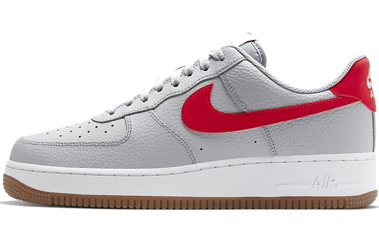 【代購】Nike Air Force 1 Low '07 Wolf Grey University Red