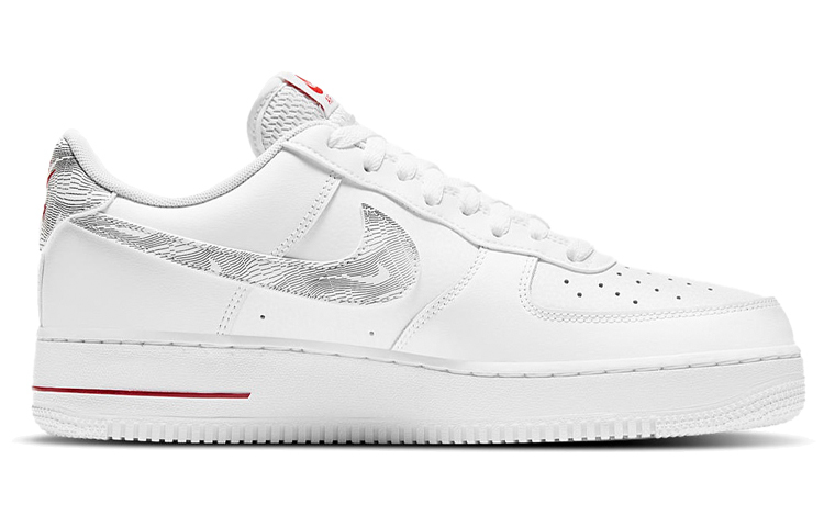 【代購】Nike Air Force 1 Low Topography Pack White University Red