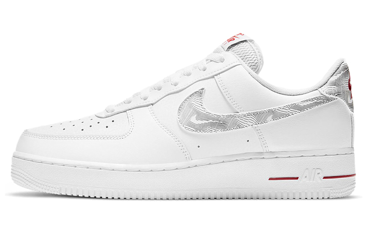 【代購】Nike Air Force 1 Low Topography Pack White University Red