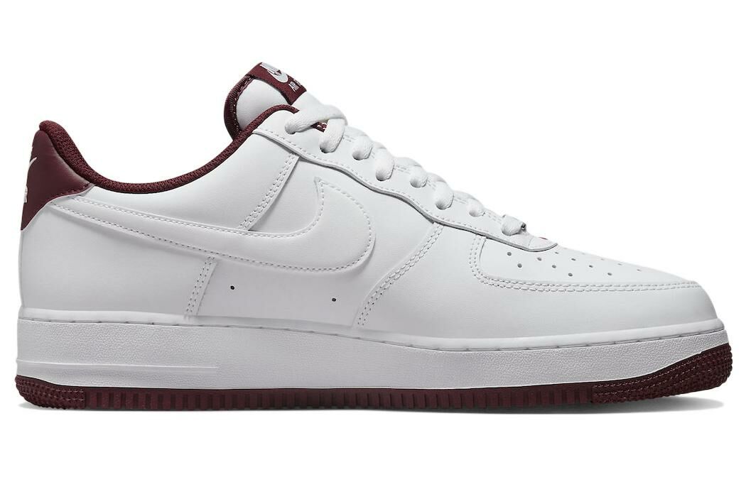 【代購】Nike Air Force 1 Low '07 White Dark Beetroot