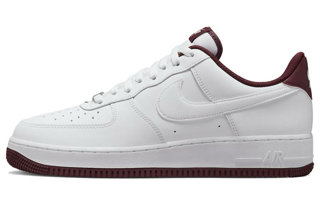 【代購】Nike Air Force 1 Low '07 White Dark Beetroot