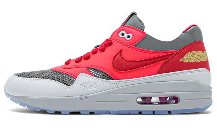 【代購】CLOT X Nike Air Max 1 'Kiss Of Death - Solar Red'