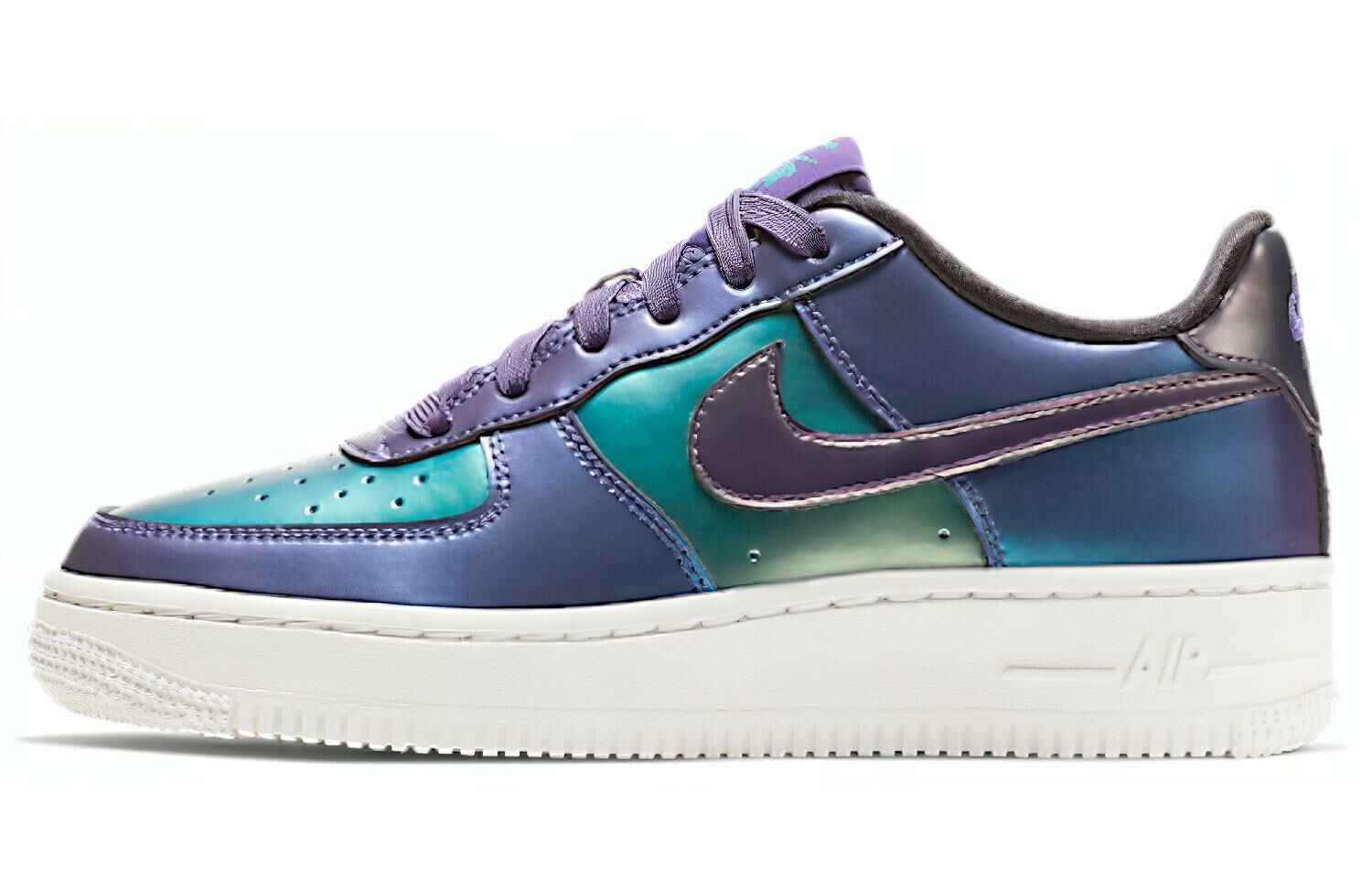 【代購】Nike Air Force 1 Low Court Purple Neptune Green GS