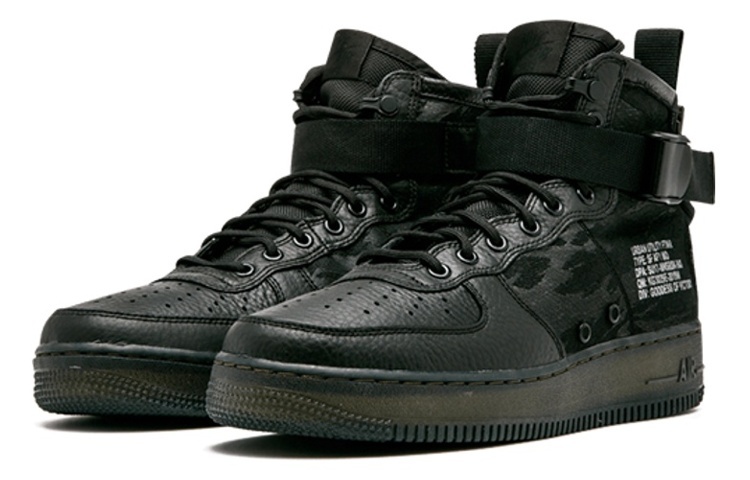 【代購】Nike Sf Air Force 1 Mid Black Cargo Khaki