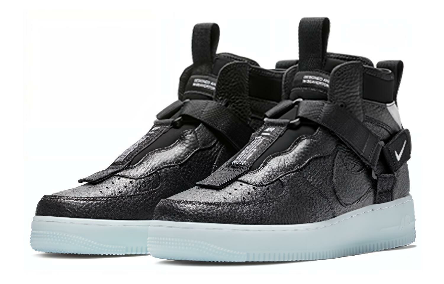 【代購】Nike Air Force 1 Mid Utility Black Half Blue
