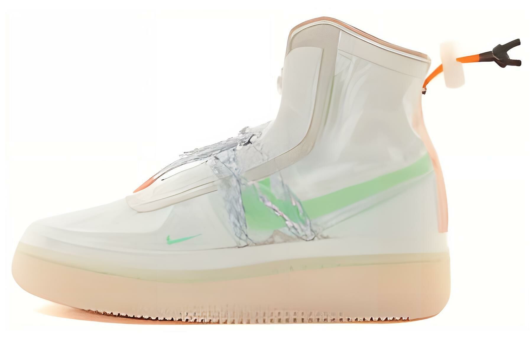【代購】Nike Air Force 1 High 'Shell White Green' Women's