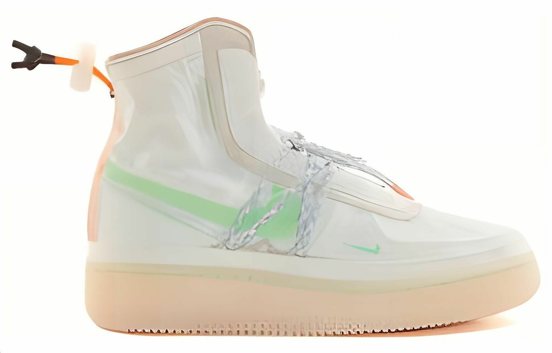 【代購】Nike Air Force 1 High 'Shell White Green' Women's