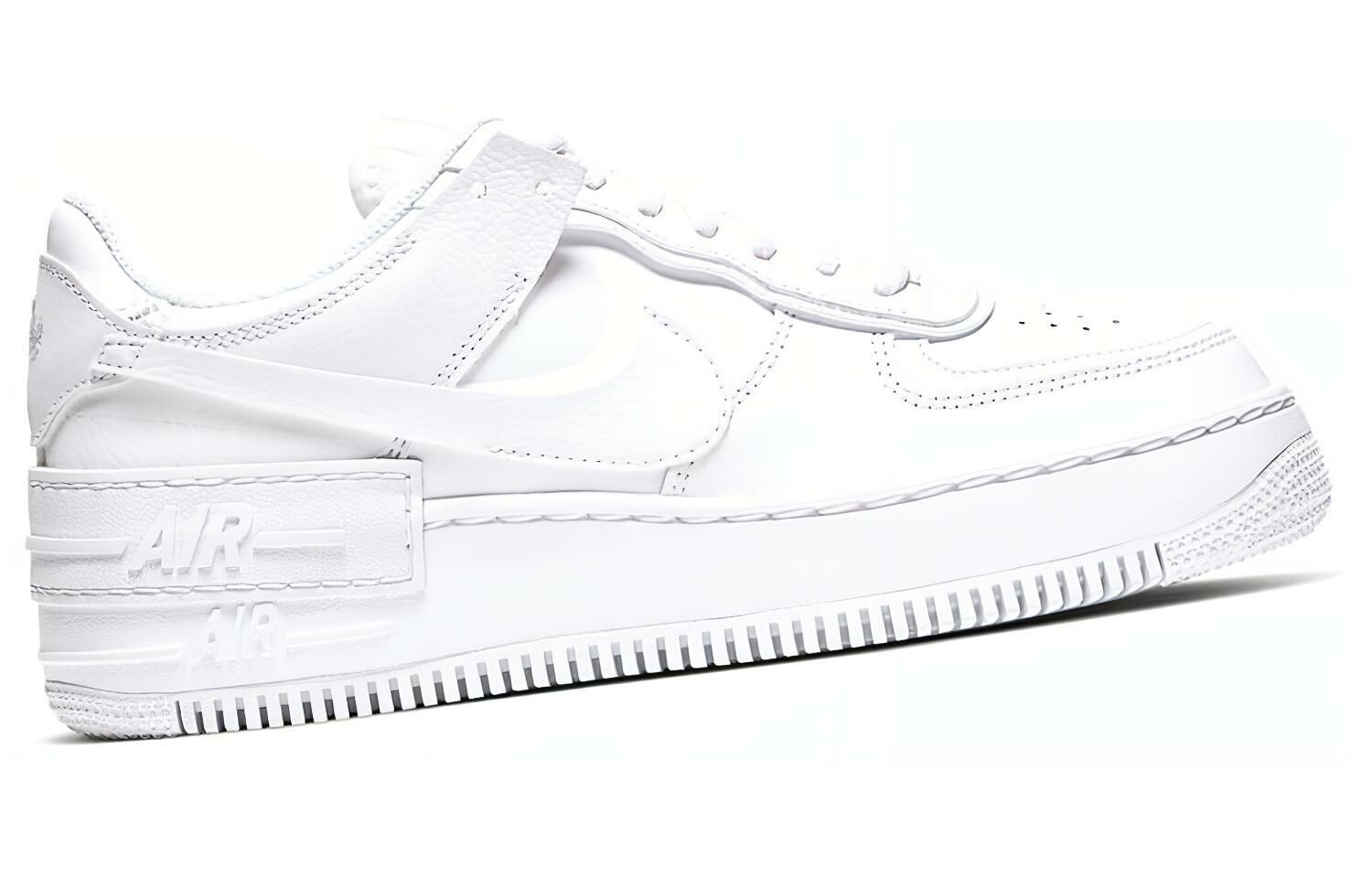 【代購】Nike Air Force 1 Low Shadow Triple White Women's