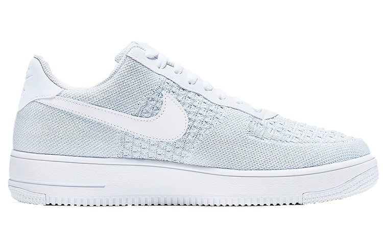 【代購】Nike Air Force 1 Flyknit 2 White Pure Platinum