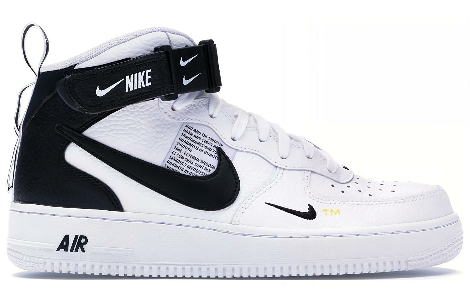 【代購】Nike Air Force 1 Mid Utility White Black