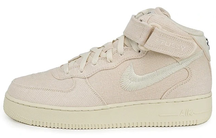【代購】Nike Air Force 1 Mid Stussy Fossil