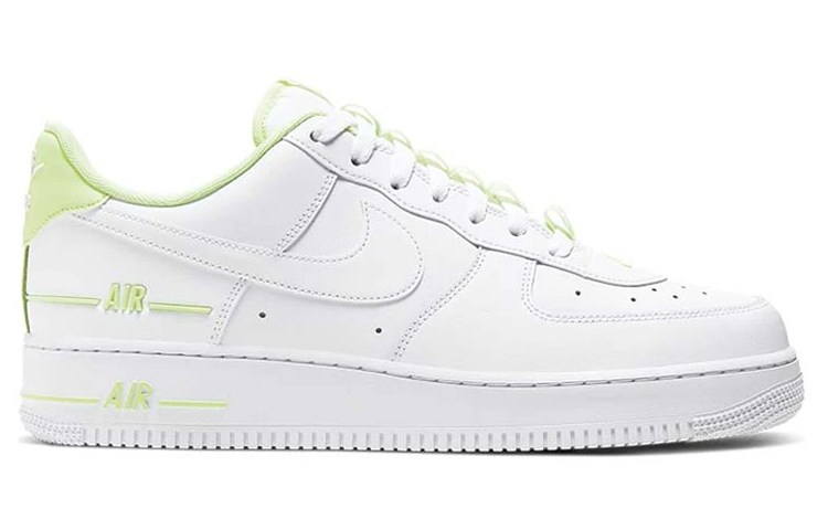 【代購】Nike Air Force 1 Low Double Air Low White Barely Volt