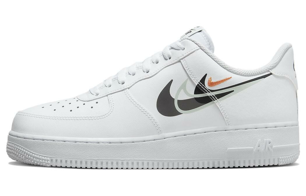 【代購】Nike Air Force 1 Low Multi Swoosh White Black