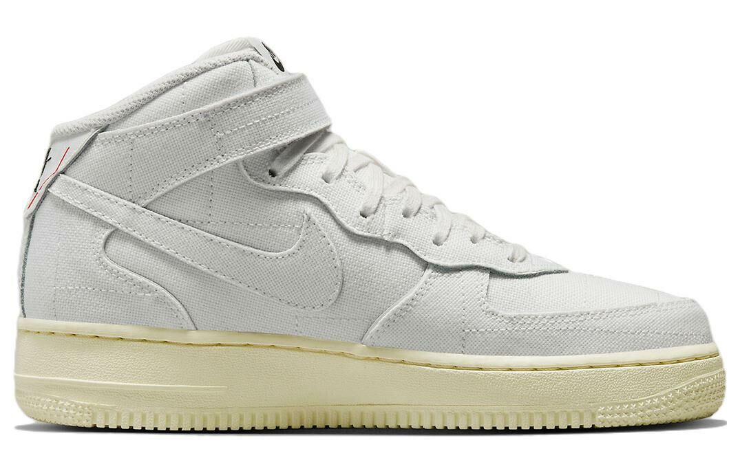 【代購】Nike Air Force 1 Mid '07 Summit White Canvas Women's