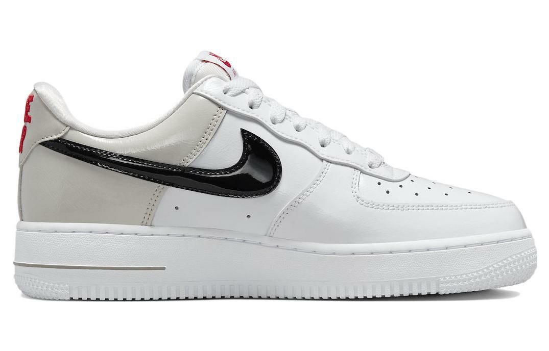 【代購】Nike Air Force 1 07 Essential White Iron Ore Patent Women's