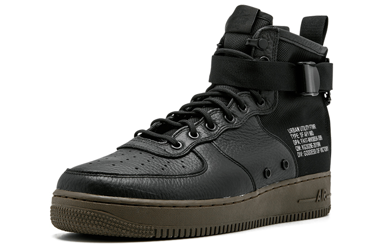 【代購】Nike Sf Air Force 1 Mid Black Dark Hazel