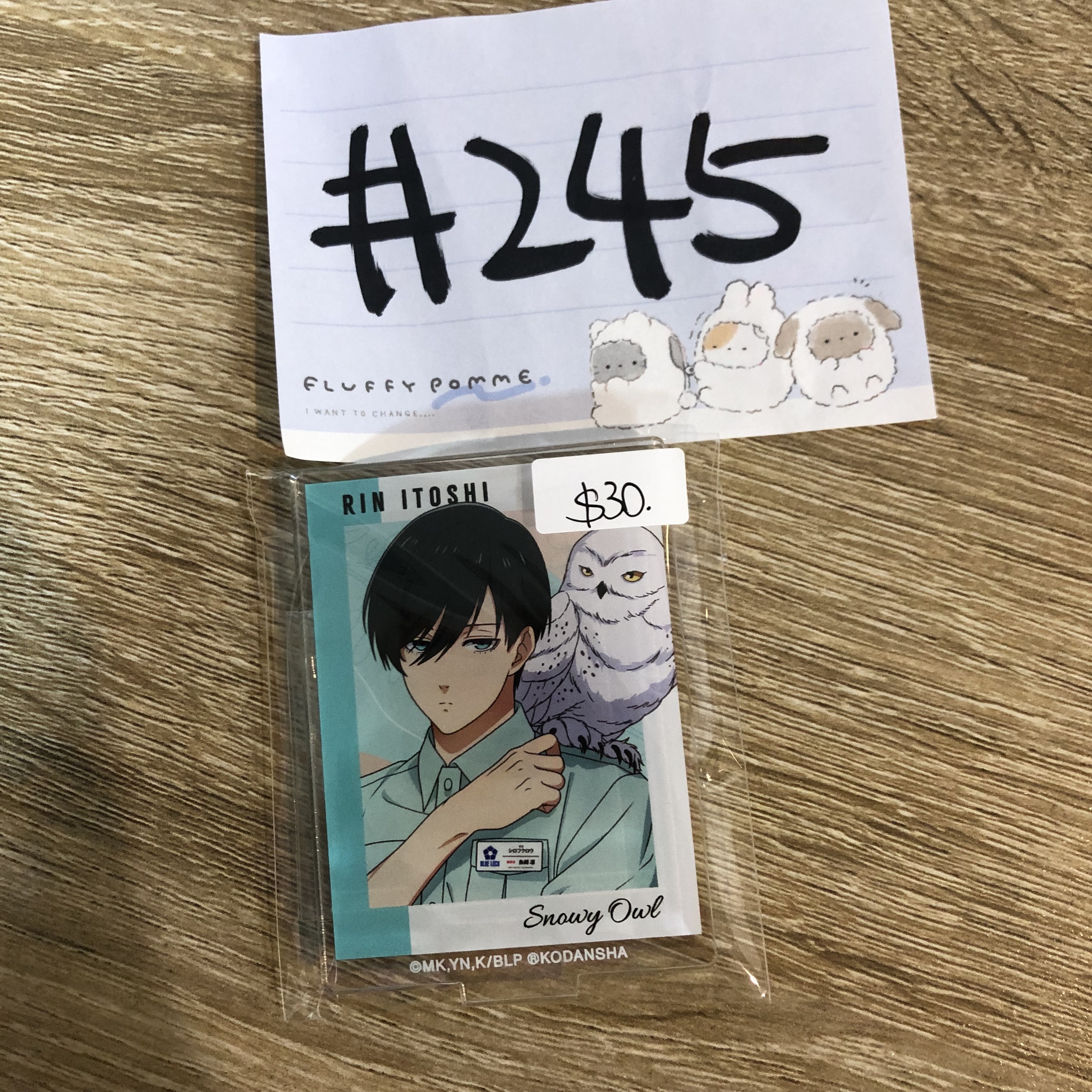 BlueLock 凜 立牌#245