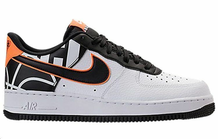 【代購】Nike Air Force 1 Low White Black Orange