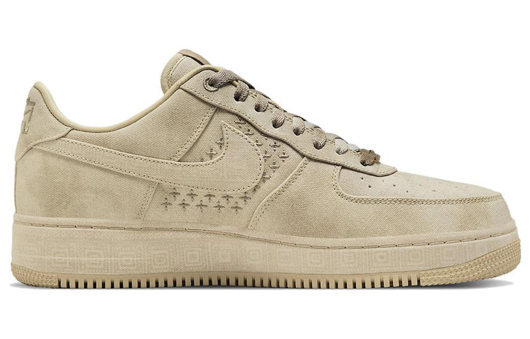 【代購】Nike Air Force 1 Low NAI KE Tan Canvas