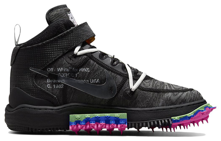 【代購】Nike Air Force 1 Mid Off White Black