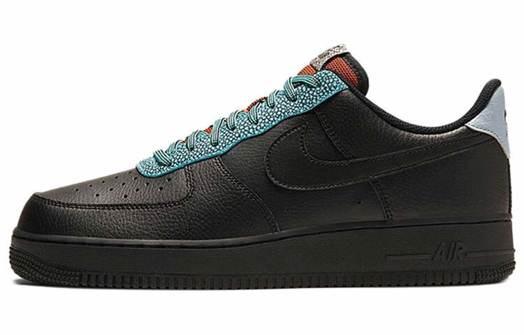 【代購】Nike Air Force 1 Low '07 LV8 Black Obsidian Mist Orange