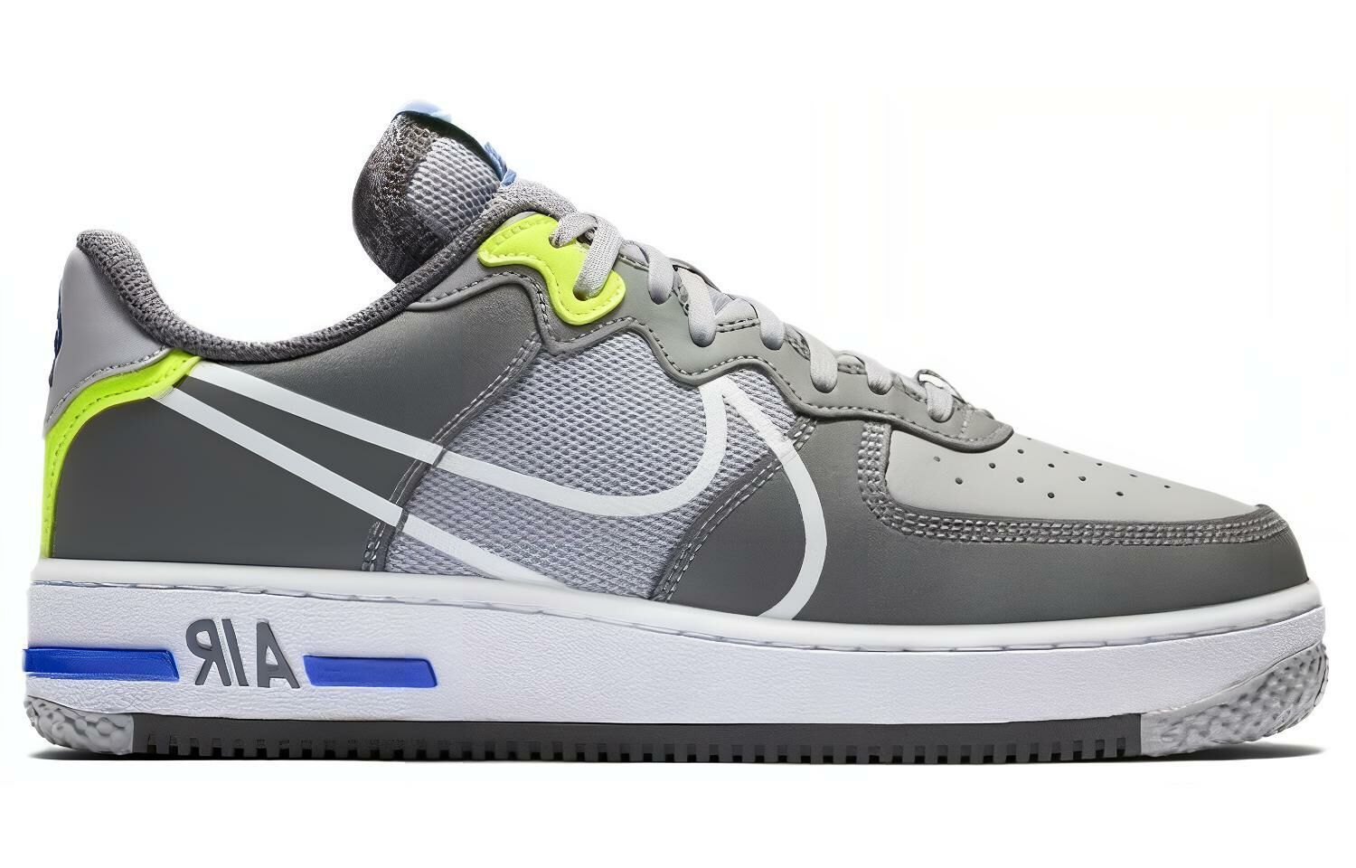 【代購】Nike Air Force 1 React Wolf Grey Men's