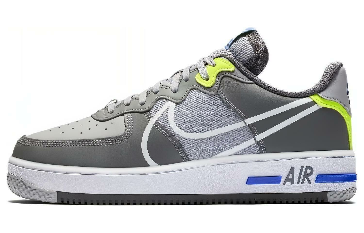 【代購】Nike Air Force 1 React Wolf Grey Men's