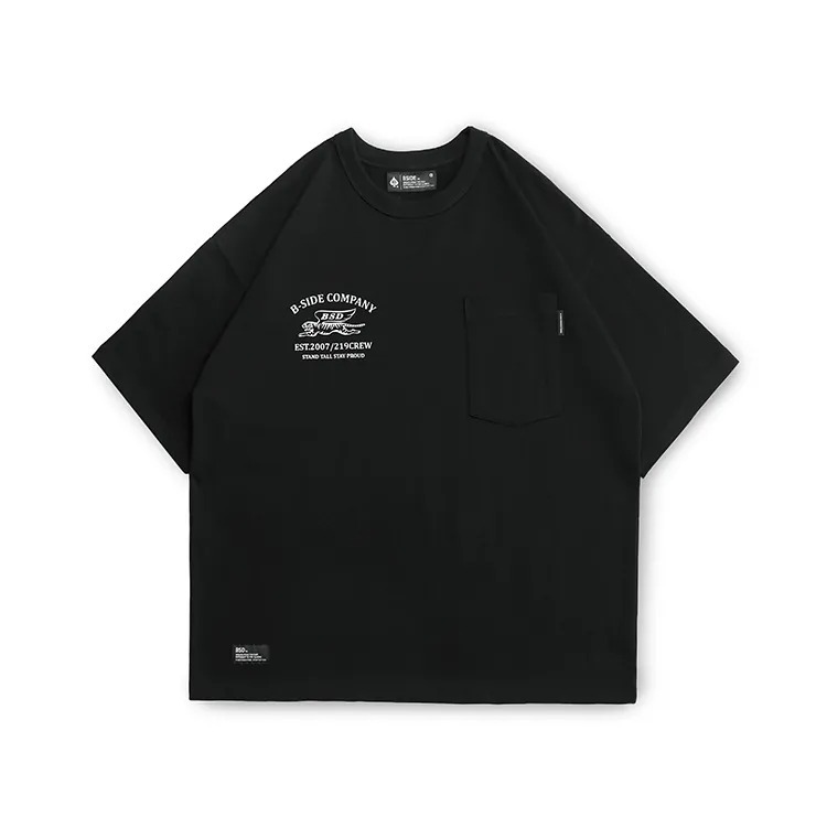 B-SIDE FLYING TIGER WIDE POCKET TEE